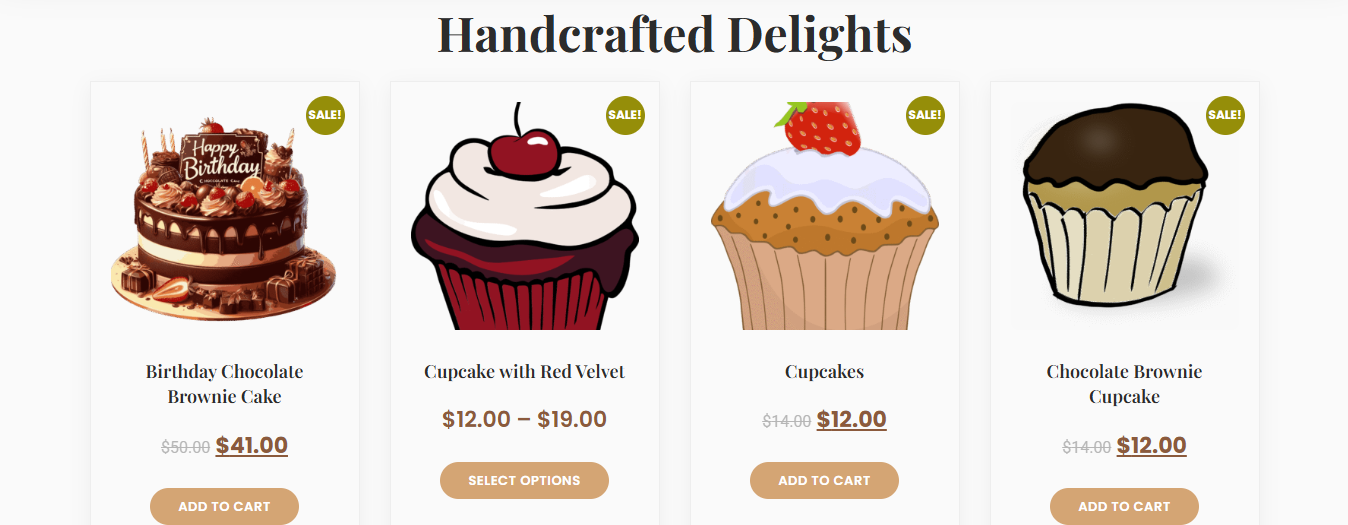 bakery website design with elementor cake shop wordpress website layout pastry business homepage design food brand wordpress theme demo bakery product gallery web design modern cake shop website interface